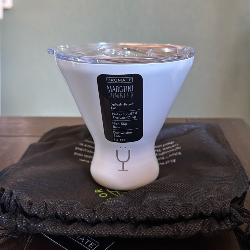 BRUMATE MARTINI 10 OZ IN ICE WHITE